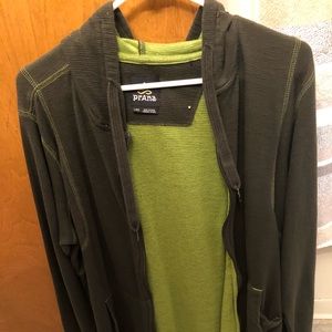 Prana zip up hoodie